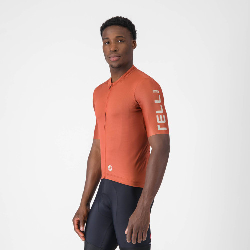 Castelli - Entrata Apex Jersey - Men's - Paprika/Silver Moon - 2026