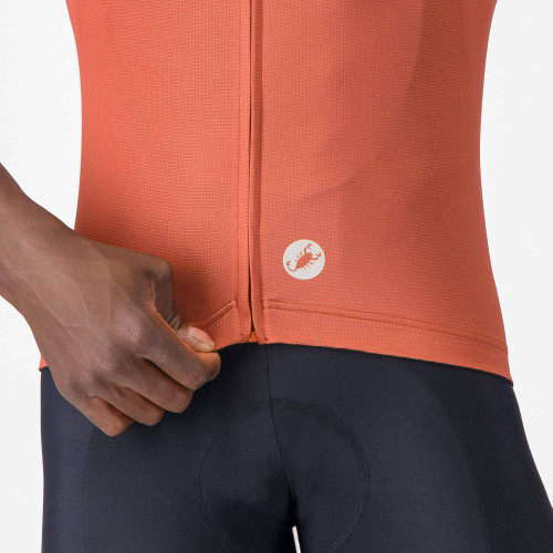 Castelli - Entrata Apex Jersey - Men's - Paprika/Silver Moon - 2026