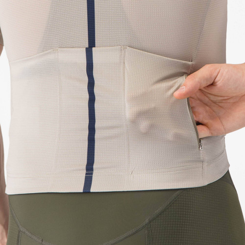 Castelli - Drittone Logo Jersey - Men's - Clay/Belgian Blue - 2026