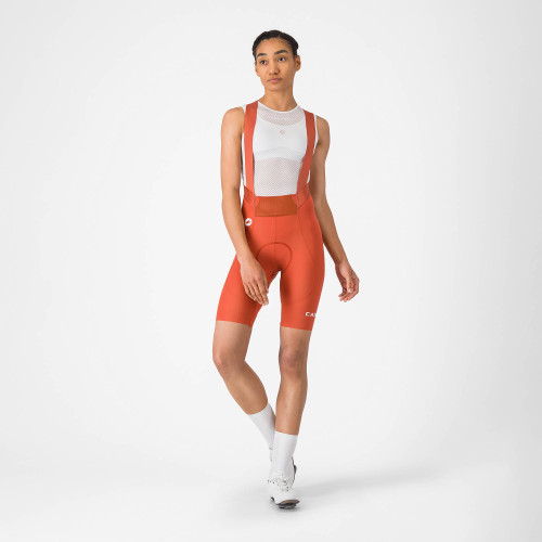 Castelli - Espresso 2 DT Bib Shorts - Women's - Paprika - 2026
