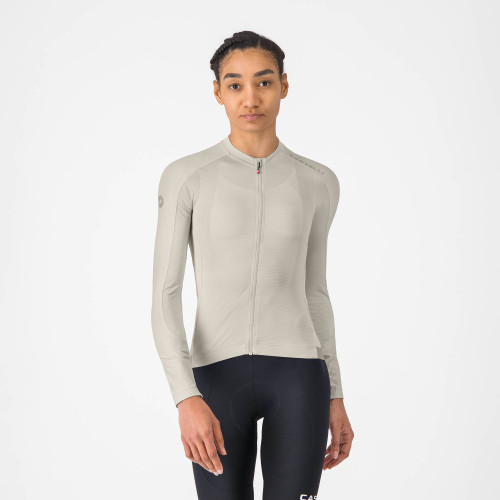 Castelli - Espresso 2 Long Sleeve Jersey - Women's - Silver Moon - 2026