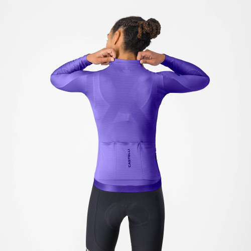 Castelli - Espresso 2 Long Sleeve Jersey - Women's - Ultraviolet - 2026