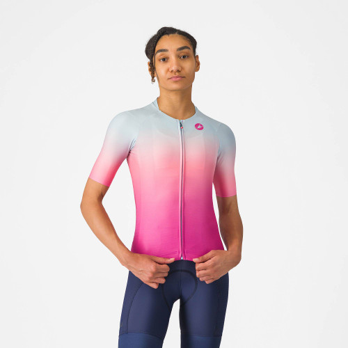 Castelli - UPF Jersey - Women's - Winter Sky/Violet Pink - 2026