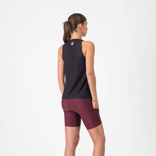 Castelli - Comfort Travel Shorts - Women's - Deep Bordeaux - 2026
