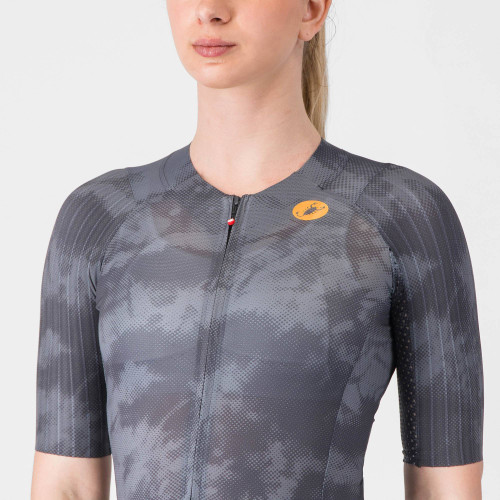 Castelli - Aero Race 8S Jersey - Women's - Dark Grey - 2026