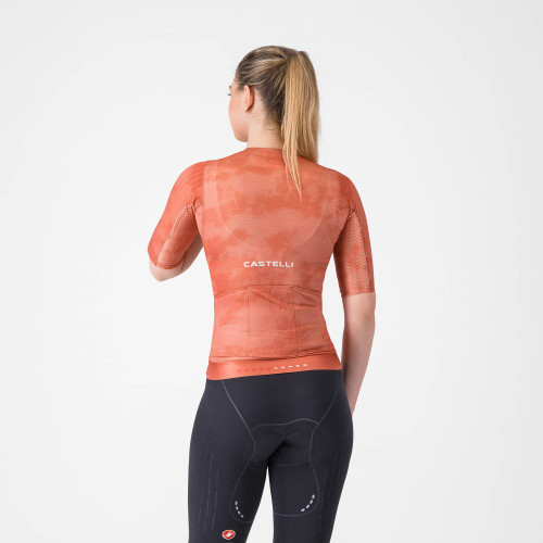 Castelli - Aero Race 8S Jersey - Women's - Paprika - 2026