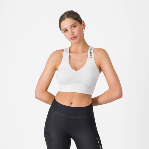 Castelli - Comfort Travel Crop Top - Women's - White - 2026