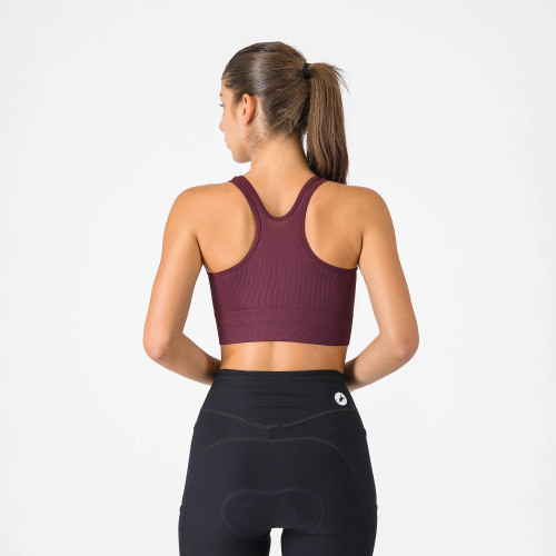 Castelli - Comfort Travel Crop Top - Women's - Deep  Bordeaux - 2026