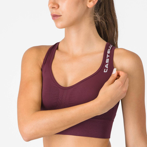 Castelli - Comfort Travel Crop Top - Women's - Deep  Bordeaux - 2026