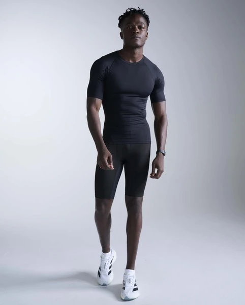2XU - Core Compression Short Sleeve - Men's - Black/Black - 2026
