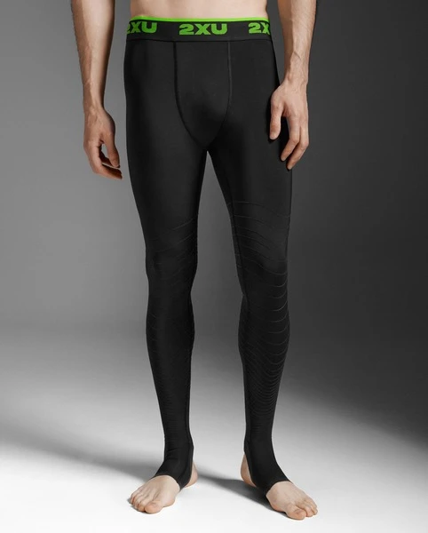 2XU - Recovery FIR Compression Tights - Men's - Black/Nero - 2026