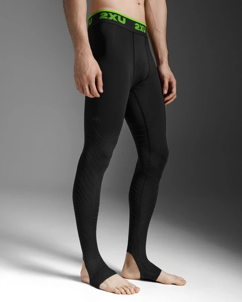 2XU - Recovery FIR Compression Tights - Men's - Black/Nero - 2026