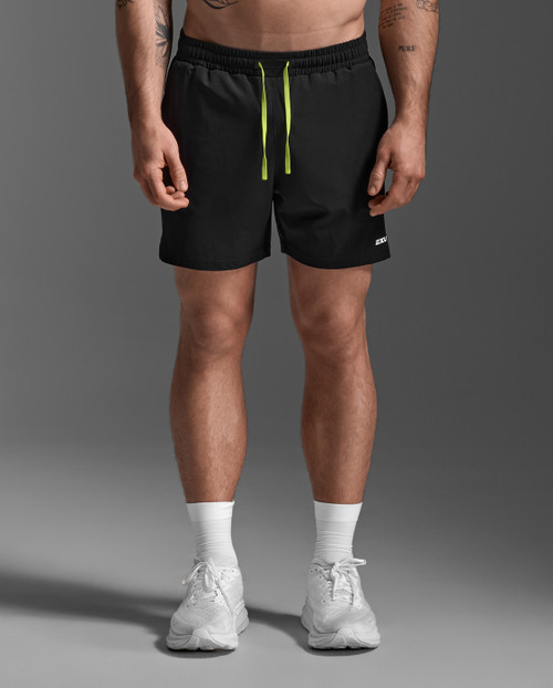 2XU - Aero Hybrid Swim Shorts - Men's - Black/White - 2026
