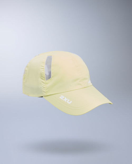 2XU - Run Cap - Unisex - Lemon Ice/White - 2026