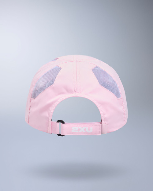 2XU - Run Cap - Unisex - Pink Frost/White - 2026