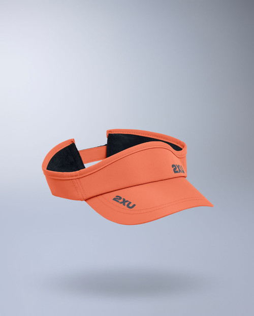 2XU - Run Visor - Unisex - Ember/Black - 2026