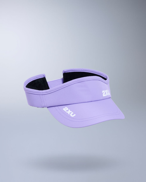 2XU - Run Visor - Unisex - Lavender/White - 2026