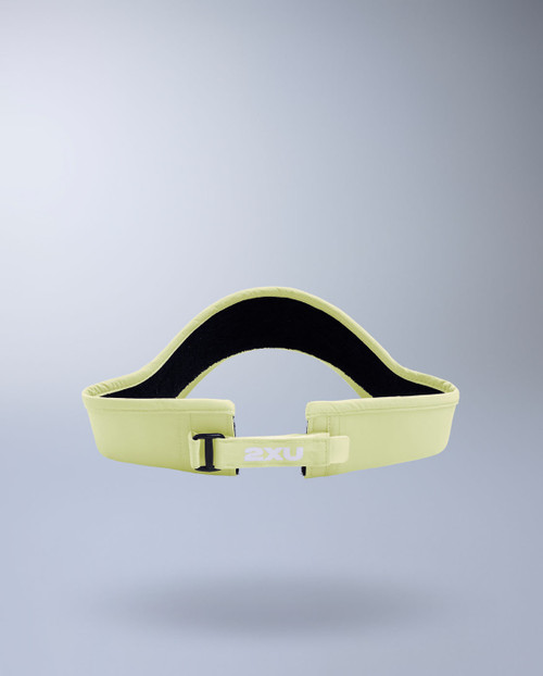 2XU - Run Visor - Unisex - Lemon Ice/White - 2026