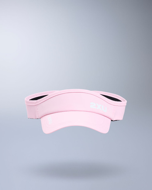 2XU - Run Visor - Unisex - Pink Frost/White - 2026