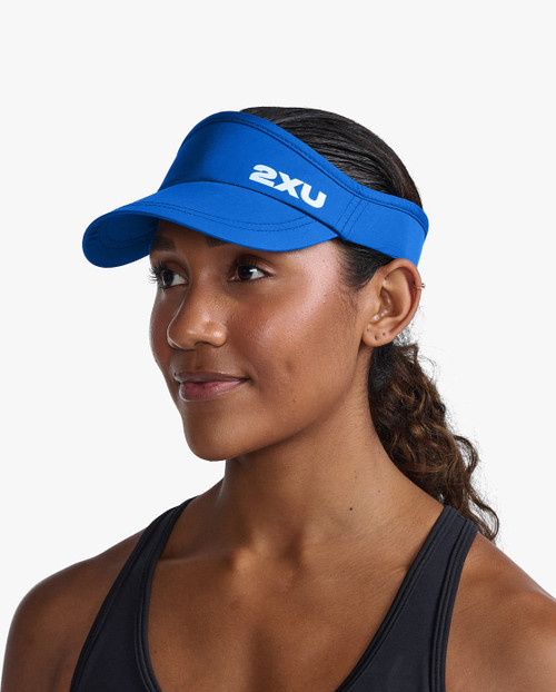 2XU - Run Visor - Unisex - Surf/White - 2026