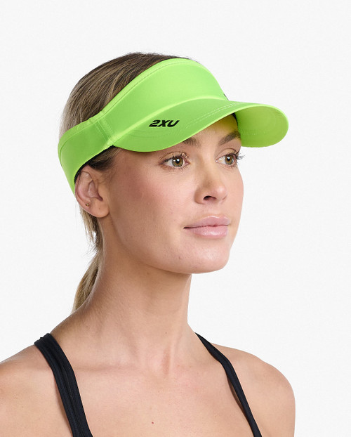 2XU - Run Visor - Unisex - Volt/Black - 2026