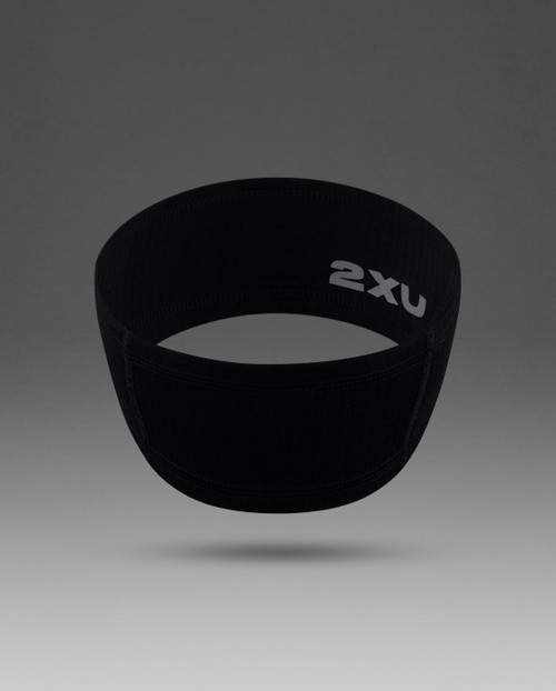 2XU - Ignition Haptic Headband - Unisex - Black/Silver Reflective - 2026