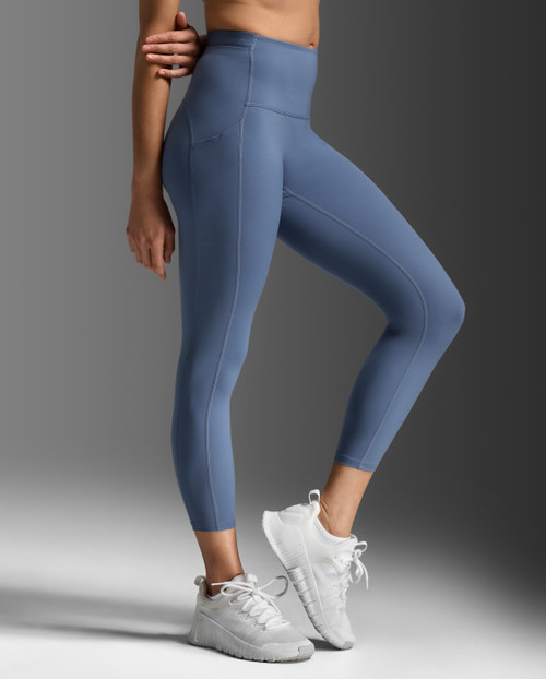 2XU - Form Stash Hi Rise Compression 7/8 - Women's - Indigo/Indigo - 2026