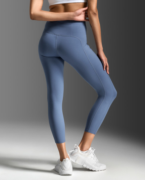 2XU - Form Stash Hi Rise Compression 7/8 - Women's - Indigo/Indigo - 2026