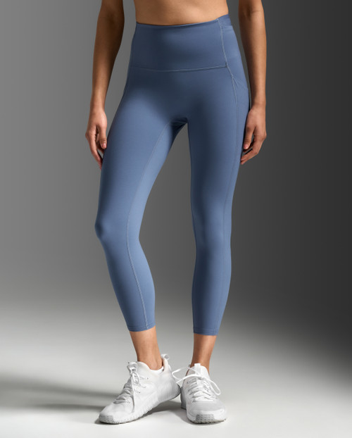 2XU - Form Stash Hi Rise Compression 7/8 - Women's - Indigo/Indigo - 2026