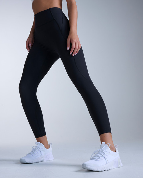 2XU - Flex Hi Rise Compression 7/8 Tights - Women's - Black/Black - 2026
