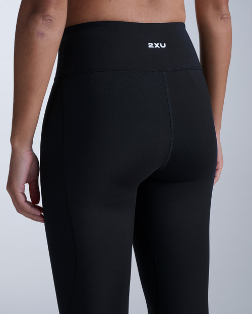 2XU - Core Hi Rise Compression Tights - Women's - Black/Silver - 2026