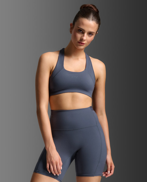 2XU - Form Racerback Medium Impact Bra - Women's - India Ink/India Ink - 2026