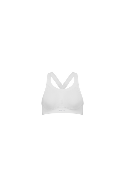 2XU - Light Speed High Impact Bra - Women's - White/Silver Reflective - 2026