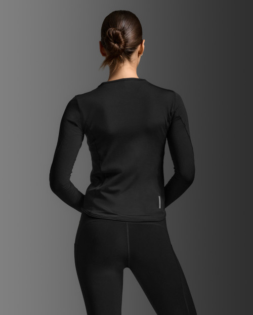 2XU - Ignition Grid Base Layer - Women's - Black/Silver Reflective - 2026