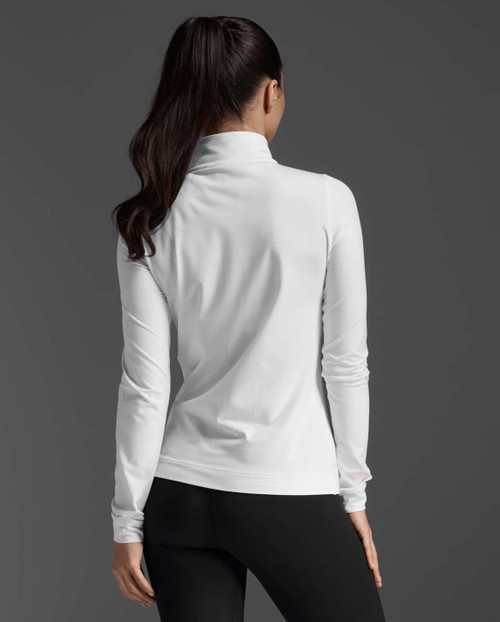 2XU - Flex Half Zip Long Sleeve - Women's - White/White - 2026