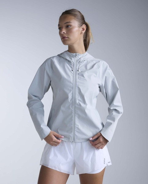 2XU - Ignition Shield Waterproof Jacket - Women's - Black/Silver Reflective - 2026