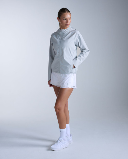 2XU - Ignition Shield Waterproof Jacket - Women's - Harbor Mist/Silver Reflective - 2026