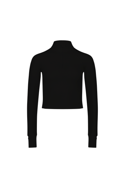 2XU - Aero Waffle Half Zip - Women's - Black/Silver Reflective - 2026