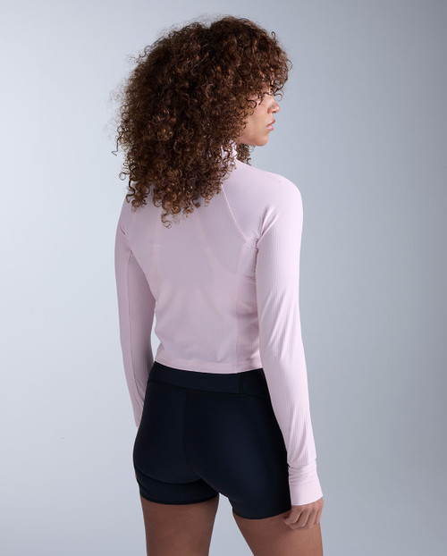 2XU - Aero Waffle Half Zip - Women's - Pink Frost/Pink Reflective - 2026