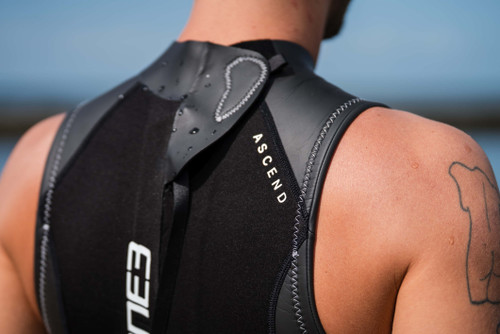 ZONE3 - Ascend Sleeveless Wetsuit - Men's - Black/Grey - 2026 - Ex-Rental 1 Hire