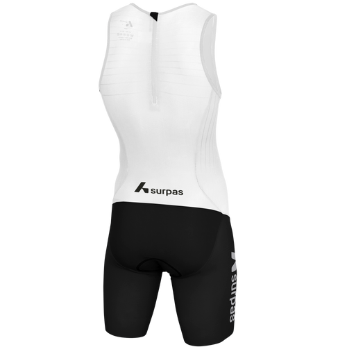 Surpas - Insane Skinsuit Sprint Distance - Men's - White/Black - 2026