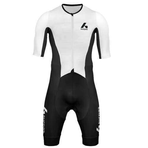 Surpas - Aero 4 Speedsuit MD - Men's - White/Black - 2026