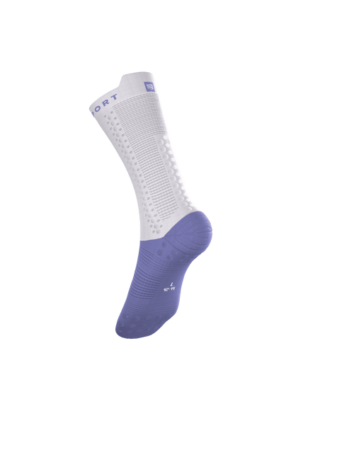 Compressport - Pro Racing Socks v4.0 Bike - Ironman 2026 - L1 - Unisex - Jacaranda/White