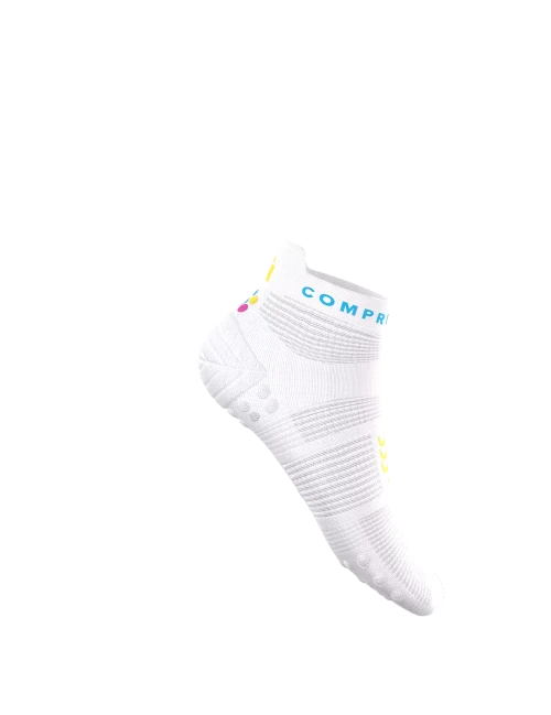 Compressport - Pro Racing Socks v4.0 Run Low - Ironman 2026 - L2 - Unisex - White