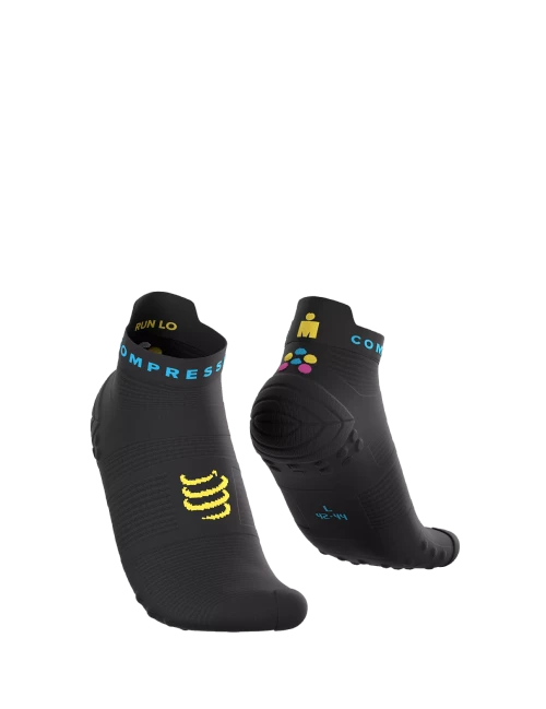 Compressport - Pro Racing Socks v4.0 Run Low - Ironman 2026 - L2 - Unisex - Black