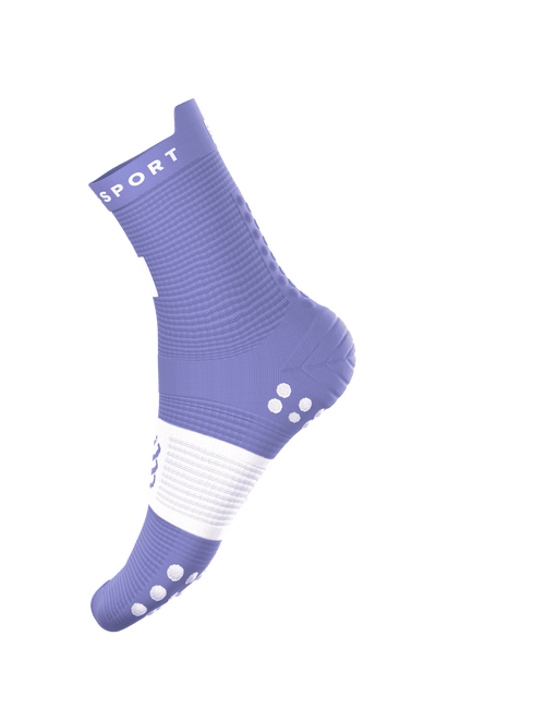 Compressport - Pro Racing Socks v4.0 Run High - Ironman 2026 - L1 - Unisex - Jacaranda/White
