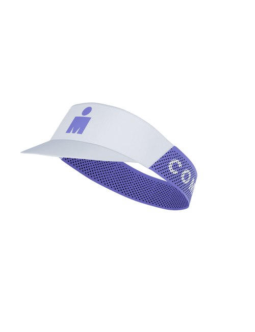 Compressport - Pro Racing Visor - Ironman 2026 - L1 - Unisex - Jacaranda/White