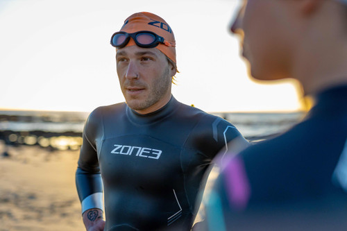  ZONE3 - Men's Advance Wetsuit - Black/Blue/Gunmetal - Ex Rental - 1 Hire