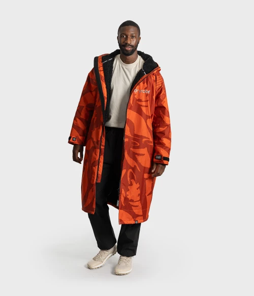 Dryrobe - Advance Long Sleeve Changing Robe - Mosaic Palm