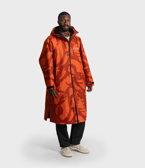 Dryrobe - Advance Long Sleeve Changing Robe - Mosaic Palm